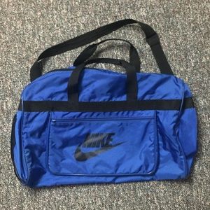 Vtg 80s Nike bag zipper pull broke but works